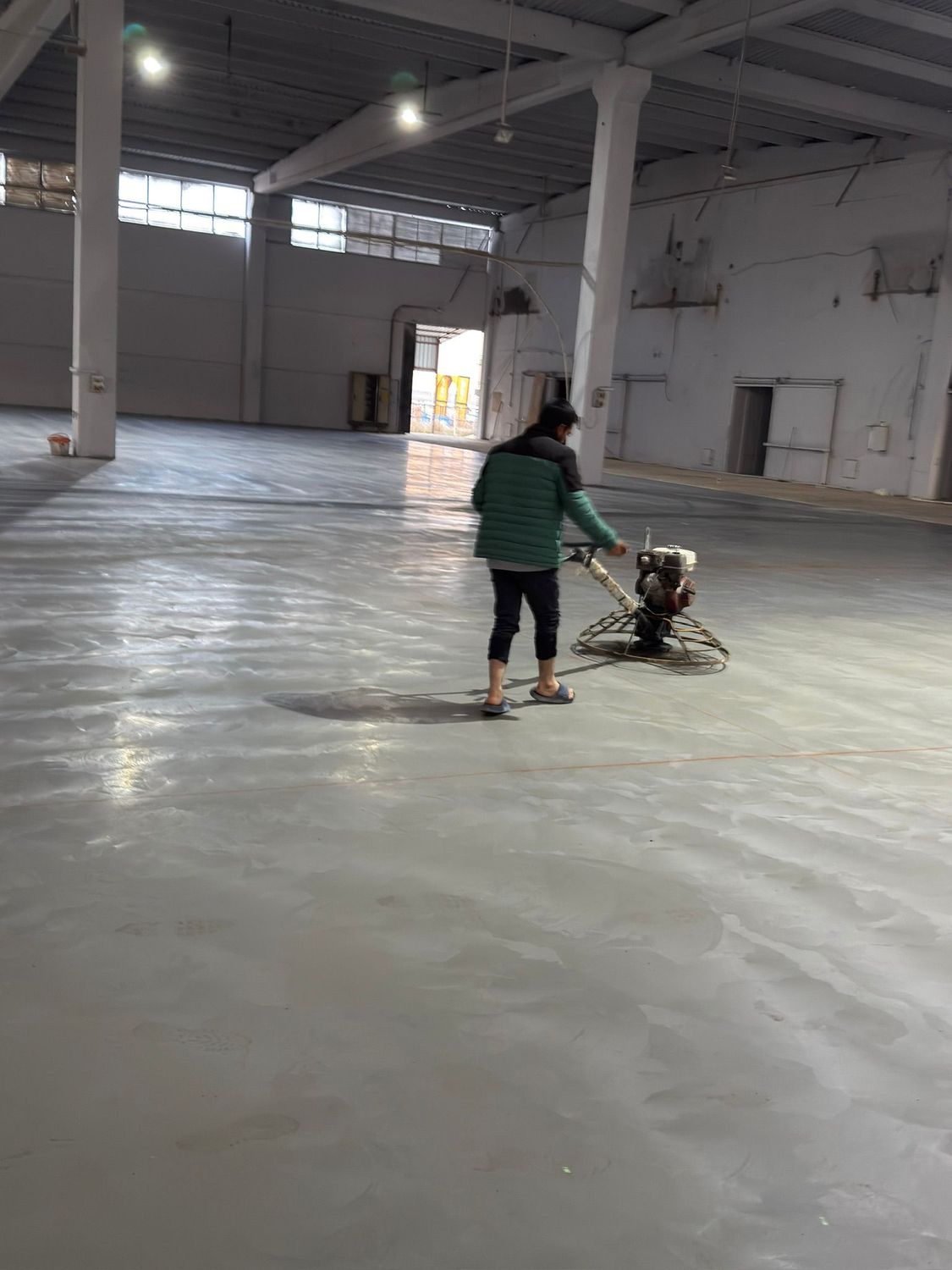 Yıldız Saha Betonu perdah uygulaması