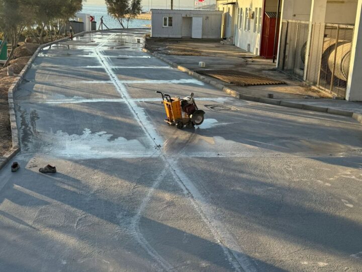 Tesis İçi Yol ve Saha Betonu